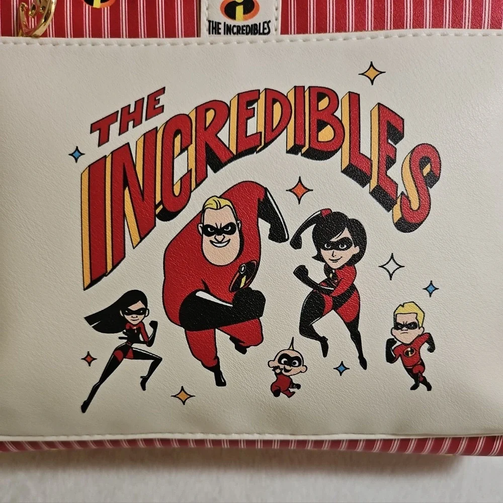 Disney Pixar The Incredibles Primark Travel Toiletry Bag Double Zipper NWT